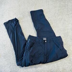 Merrell Navy Blue Hiking/Activewear Long Pants Zip Off Shorts Cargo Mens 34/30